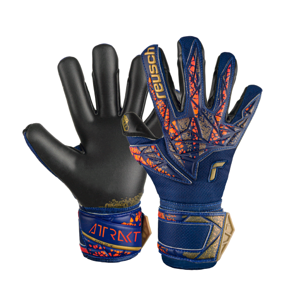 Reusch Attrakt Gold X Junior 5472955 4411 blau orange 1